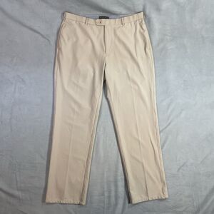 Peter Millar Wicking Pants Element Men’s 36x31 Beige Golf Pants Stretch